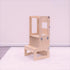 MY HAPPY HELPERS  - TAVOLO - Convertible Learning Tower - Tower to Table - Varnished Birch